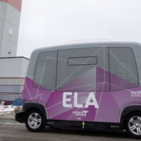 Take a spin on the city’s first electronic autonomous vehicle