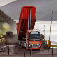 Volvo’s self-driving trucks will haul limestone from a mine