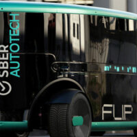 FLIP. First fully autonomous vehicle by SberAutoTech
