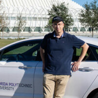 Autonomous car arrives at Florida Poly to enhance research at new facility