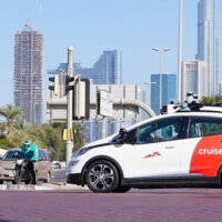 Dubai tests self-driving taxis