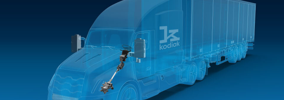 Kodiak AI and ZF Partner on Steering for 100 Kodiak-Powered Driverless Trucks