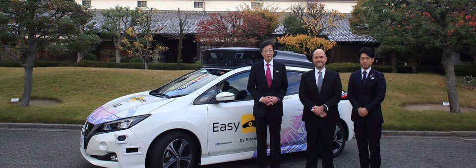 Nissan to test autonomous service in Kobe