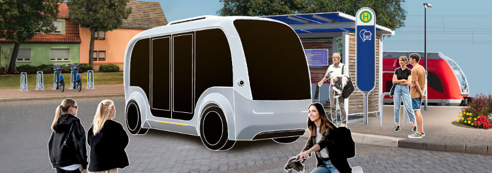 DB Study Outlines Impact of Autonomous Vehicles on Public Transport